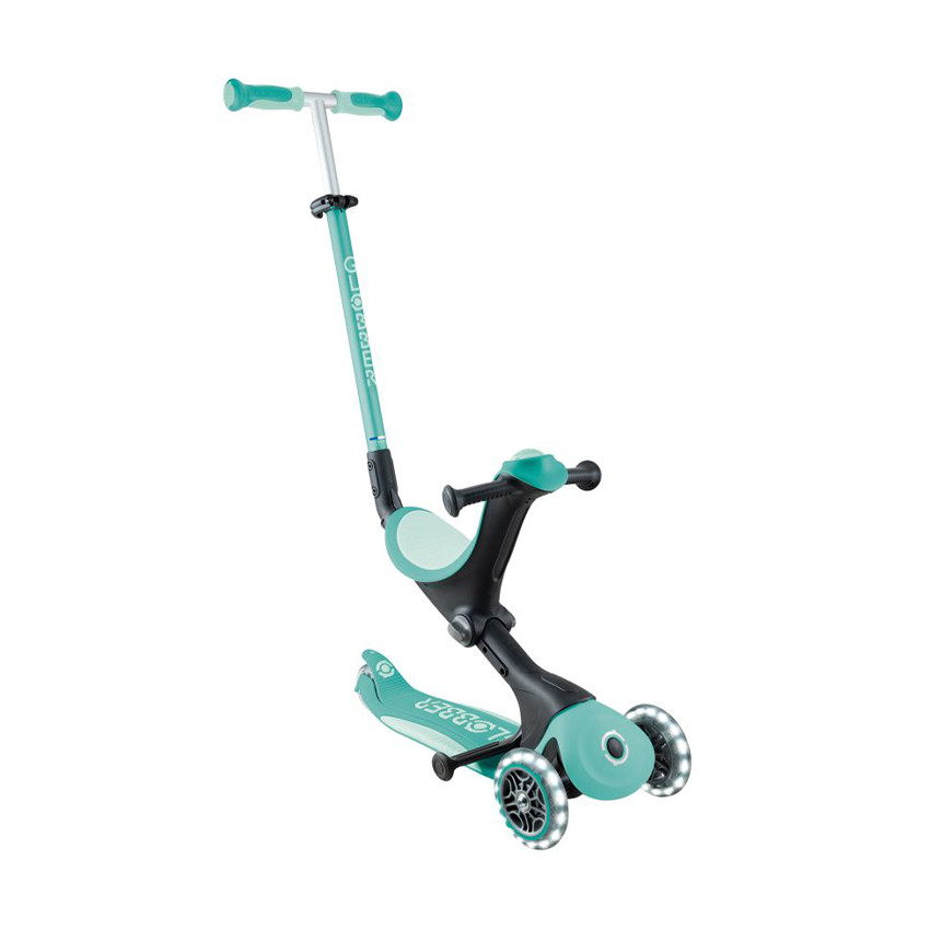Trottinette évolutive 3 en 1 Go Up Deluxe Lights menthe