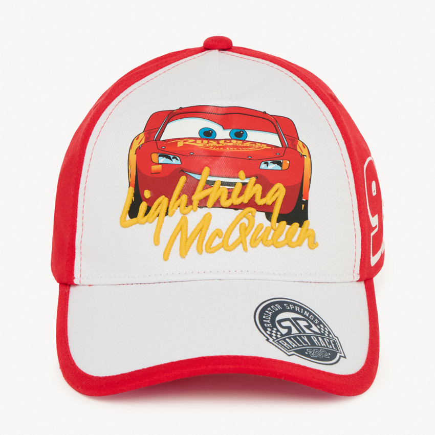 Casquette en twill bicolore Flash McQueen Disney-Pixar pour garçon 