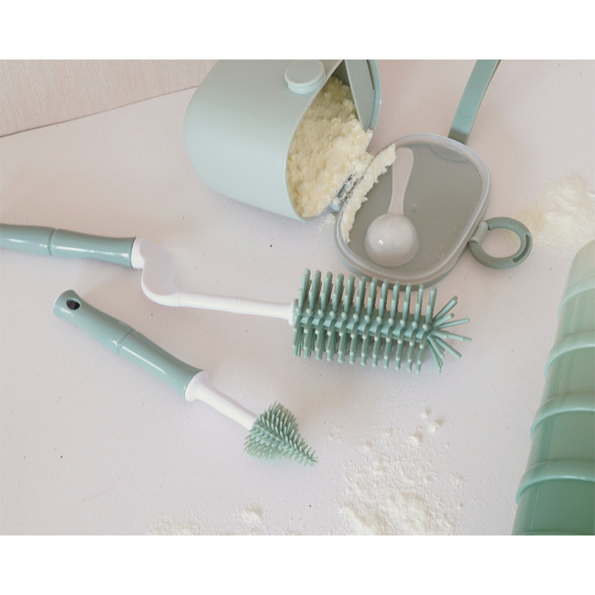 Set de 2 goupillons silicone Jade  