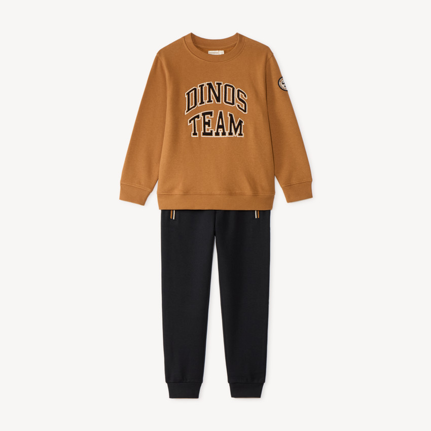 Ensemble sweat de jogging garçon "Dinos Team" 