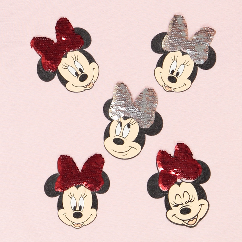 T-shirt manches longues Minnie Disney pour fille 