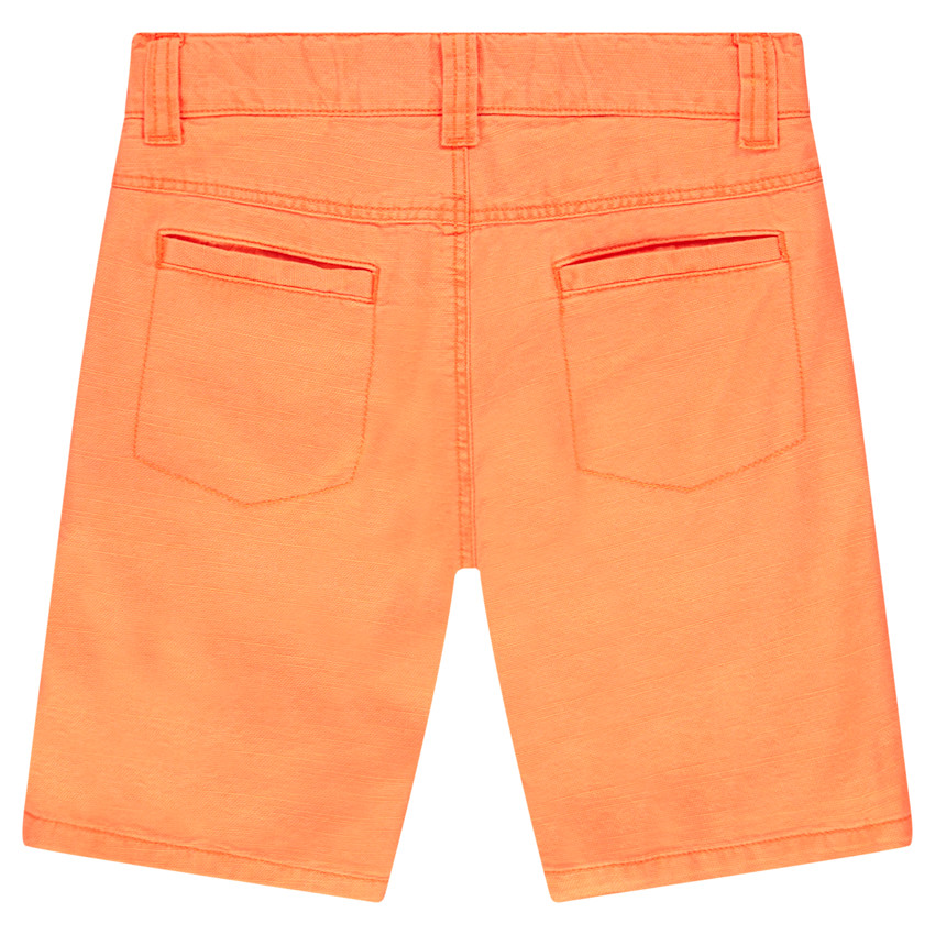 Bermuda en viscose avec revers pour garçon 