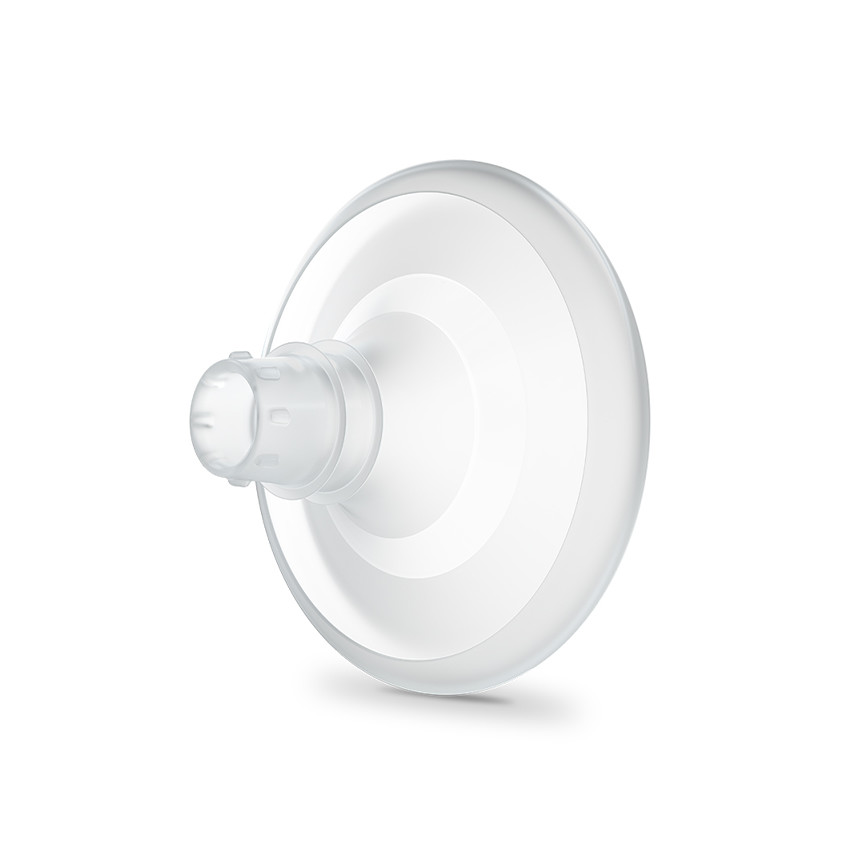 Paire de Nipple Cushions 17 mm en silicone pour tire-lait Pump/Stride 