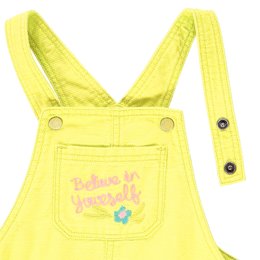 Salopette courte pour bébé fille 