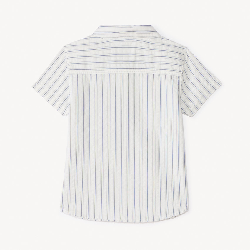 Chemise manches courtes rayée pour bébé garçon 
