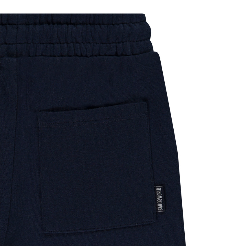 Ensemble molletonné sweat à rayures + jogging uni pour garçon 