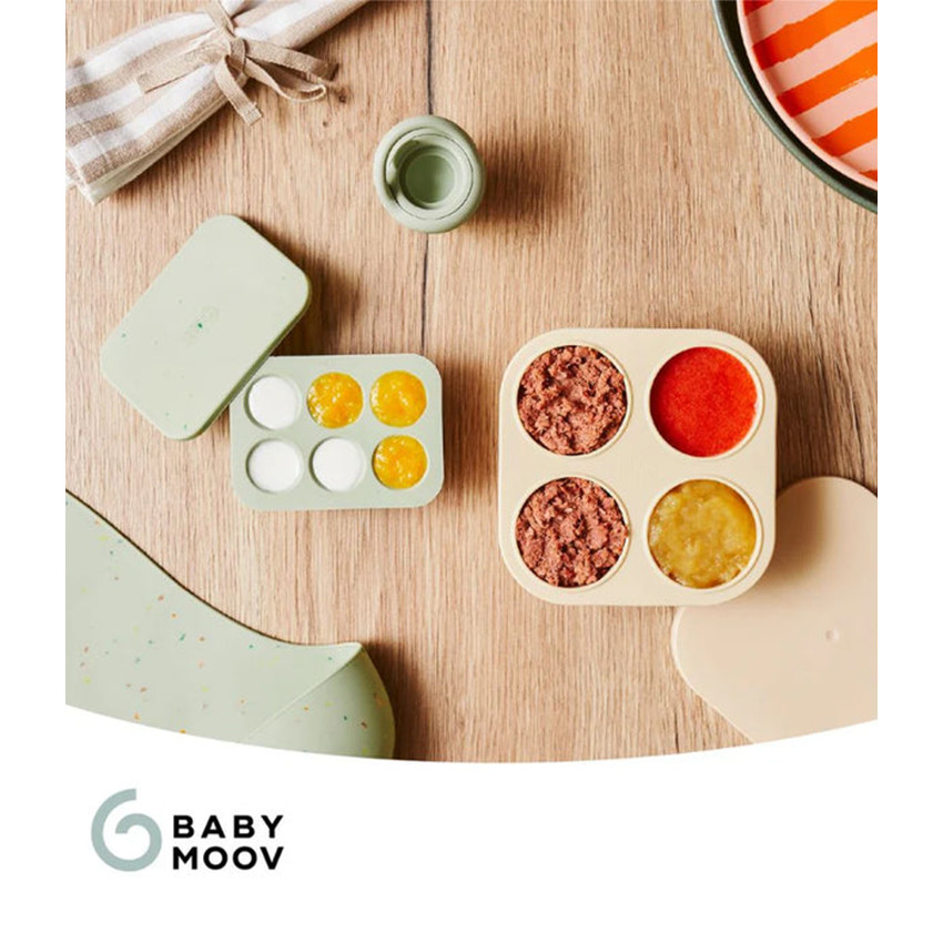 Set de contenants silicone & Grignoteuse 