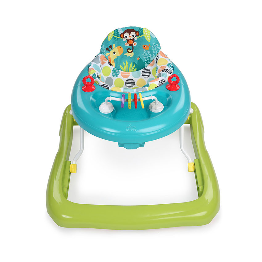 Trotteur pliable Giggling Safari bleu/vert 