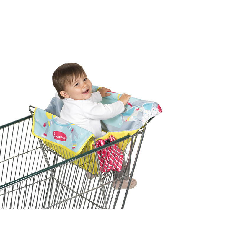 Coussin de chariot pour bébé, housse de caddie pour bébé, housse de siège  de caddie bébé, coussin de chariot pour enfant, tapis de couverture de