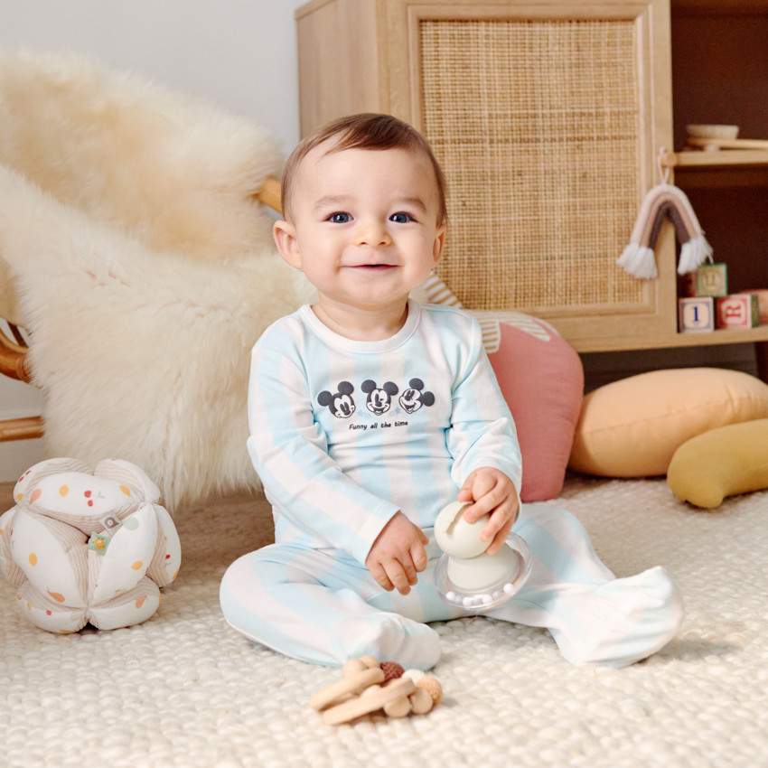 Lot de 2 dors-bien jersey Mickey Disney pour bébé garçon