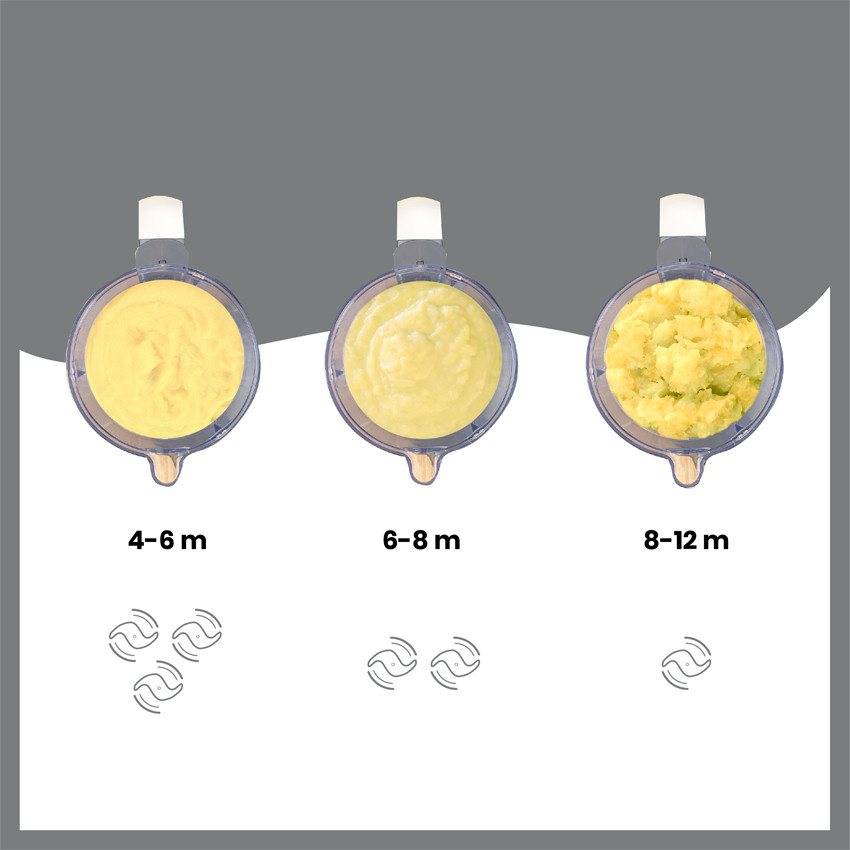 Robot Bundle NutriBaby(+) + 3 Babybols 250 ml - Blanc - Blanc (Babymoov) - Image 3