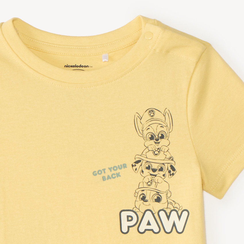 T-shirt manches courtes oversize print Pat' Patrouille pour bébé garçon 