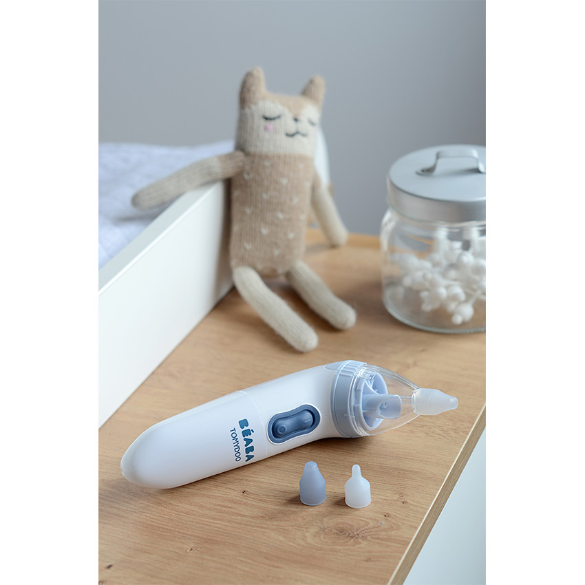 Mouche bébé électrique Tomydoo Minéral - Bleu (Béaba) - Image 5
