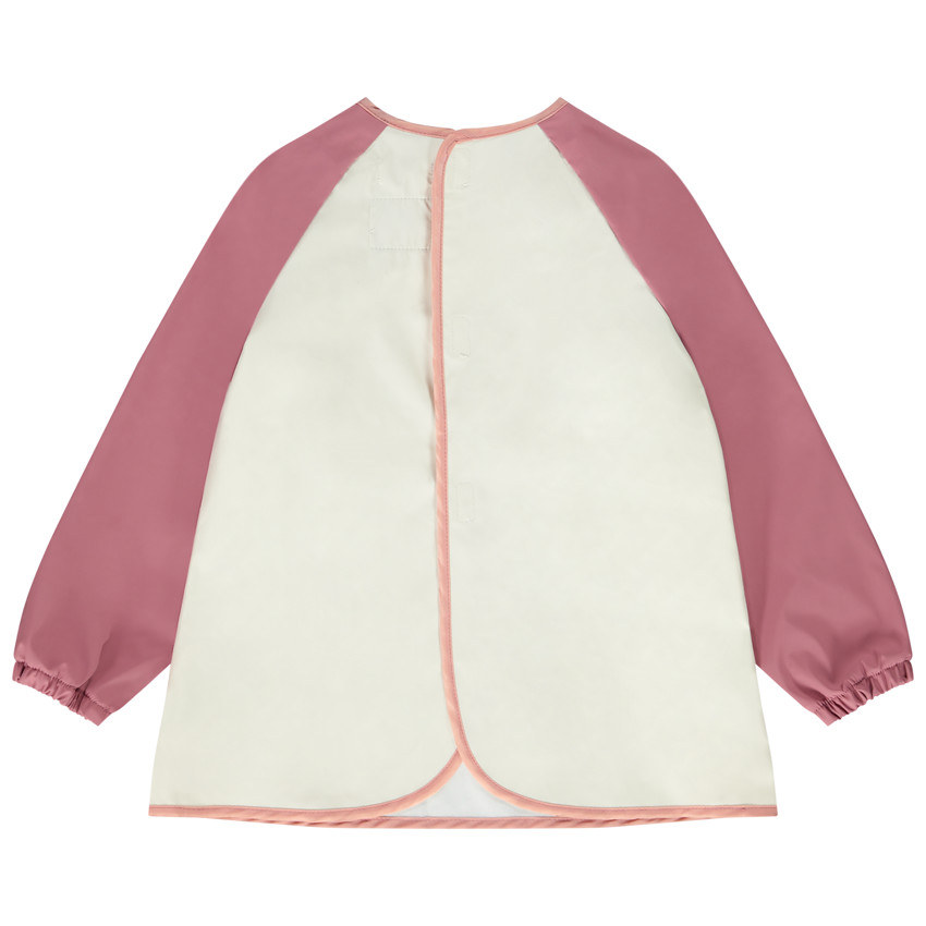 Tablier effet colorblock et print cœurs pour fille 