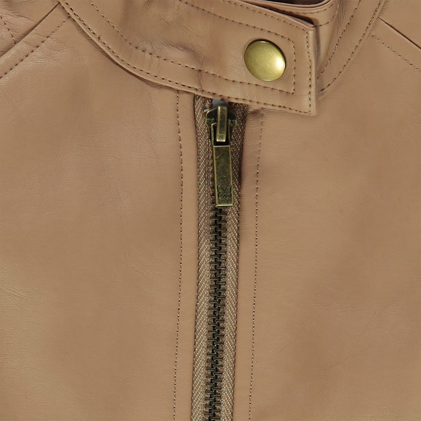 Perfecto effet cuir lisse style motard 