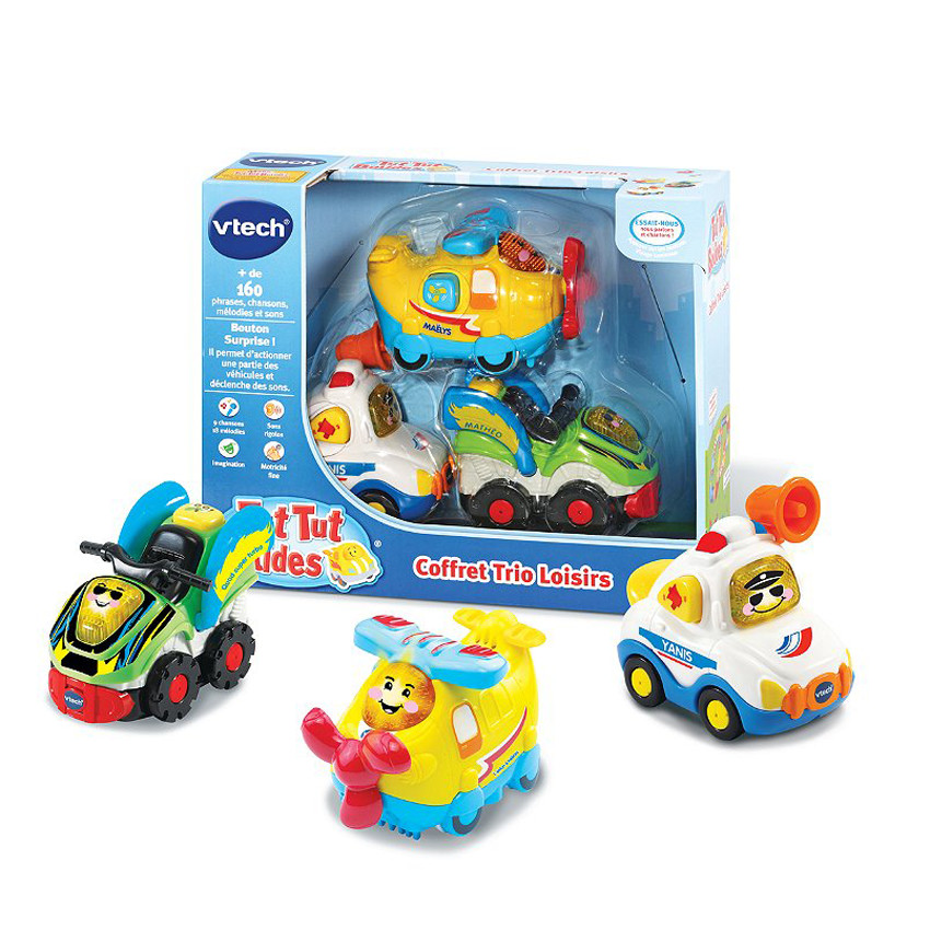 Coffret véhicules trio loisirs - Tut Tut Bolides Main Coffret véhicules trio loisirs - Tut Tut Bolides