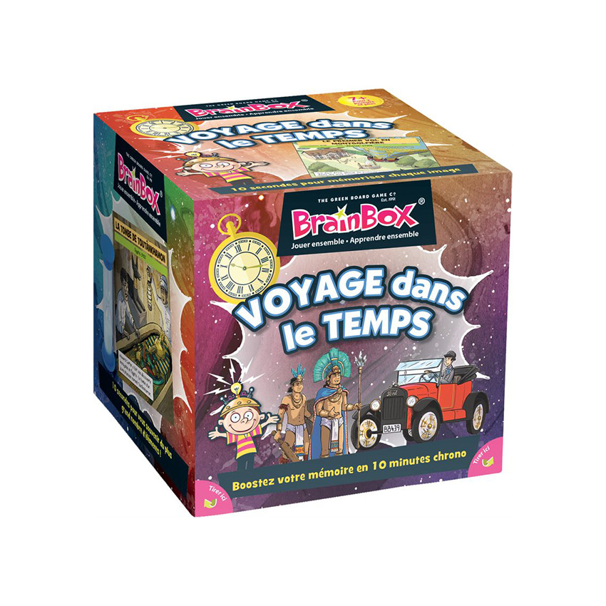 Jeux de Société BrainBox Voyage dans le Temps 