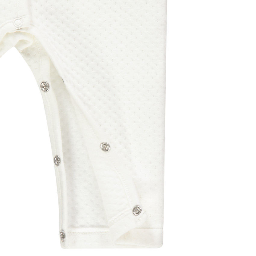 Combinaison longue en maille fantaisie print hérrissons  