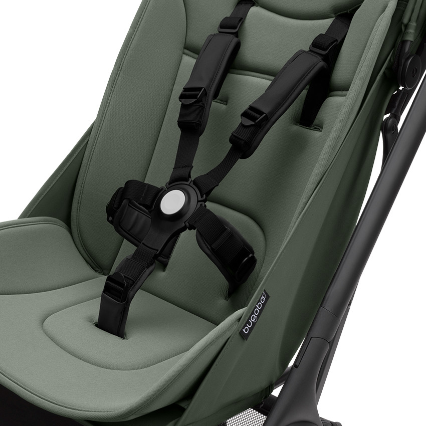 Poussette Butterfly complète - Noir/Vert forêt 