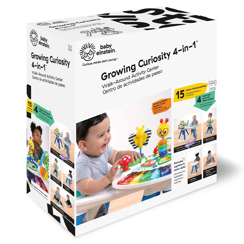 Table d’activité et trotteur 4-en-1 Around We Go 6M+ 