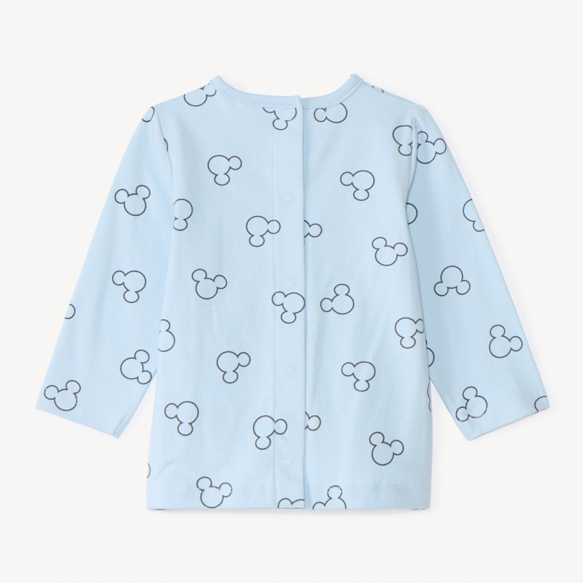 Ensemble 2 pièces avec salopette Mickey Disney pour bébé garçon 