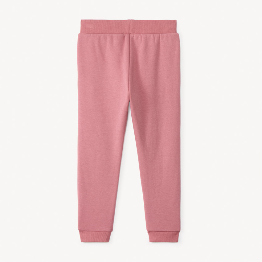 Jogging en molleton uni fille 