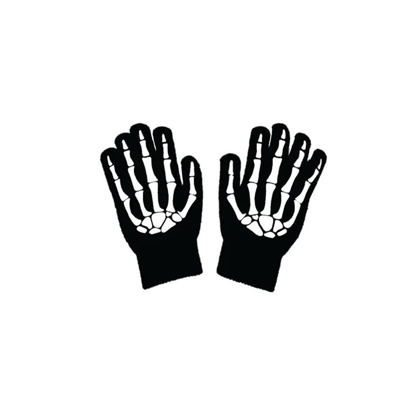 Gants squelette pour enfant  