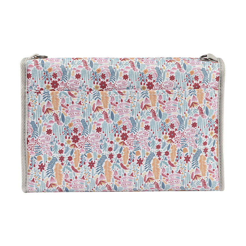 Pochette à langer Genève mirage grey/floral 