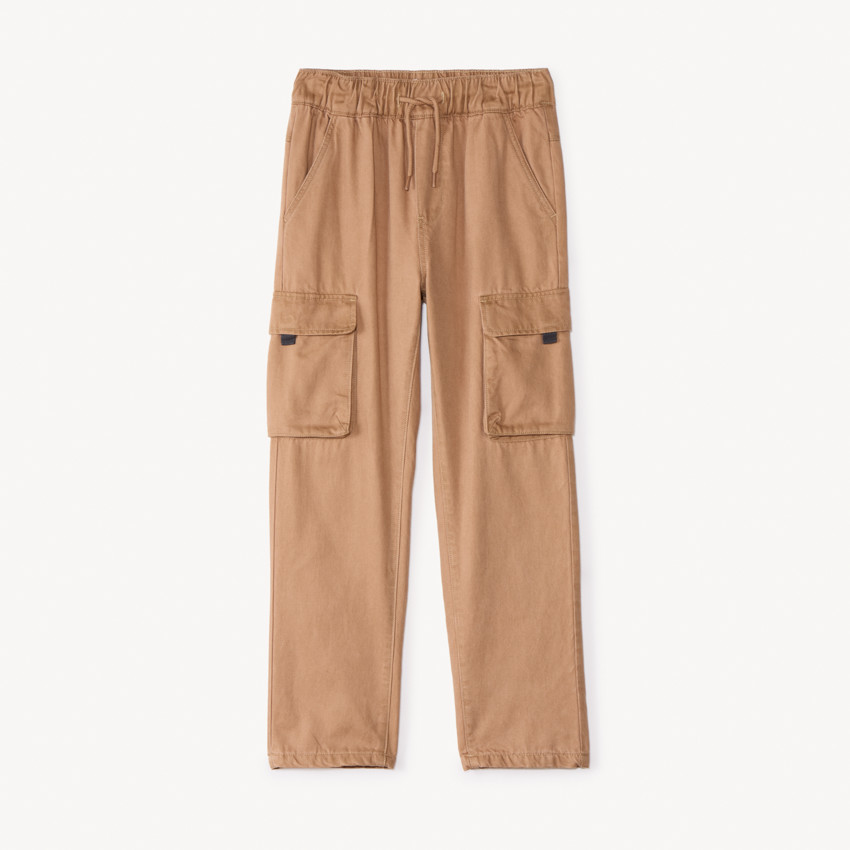 Pantalon jogger doublé à poches cargo pour garçon 