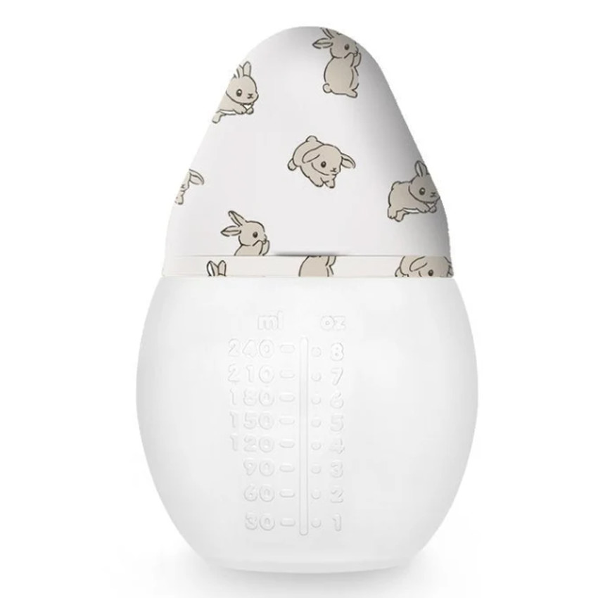 Biberon 240ml anti-colique en silicone That's Mine Rabbit 