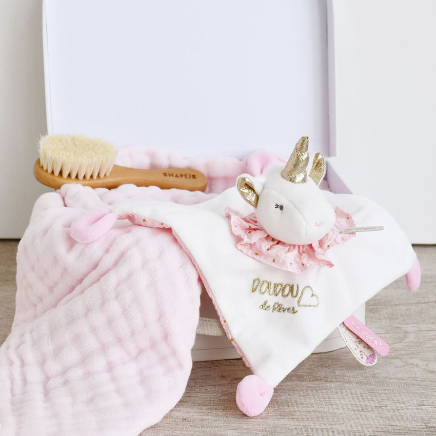 Doudou plat licorne Attrape r ves
