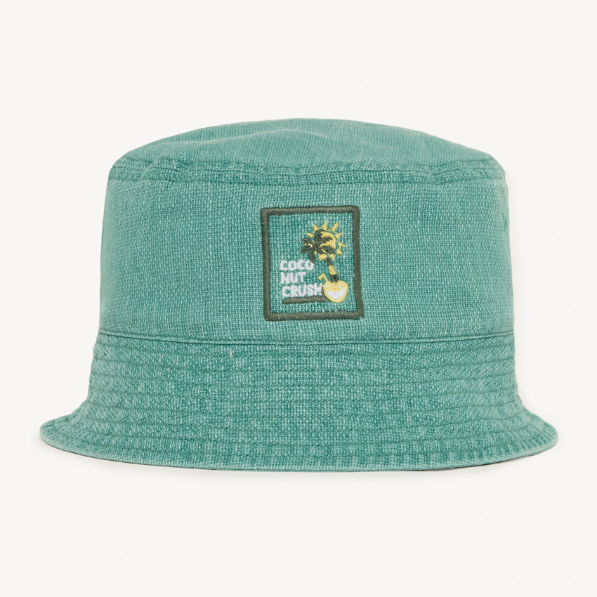 Bob uni avec broderie noix de coco pour garçon 