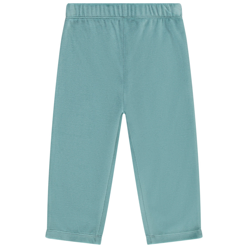 Set de 2 pièces en velours de pyjama pour bébé garçon 