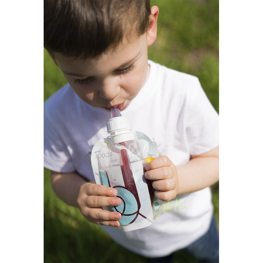 Embout silicone pour gourde Foodii 