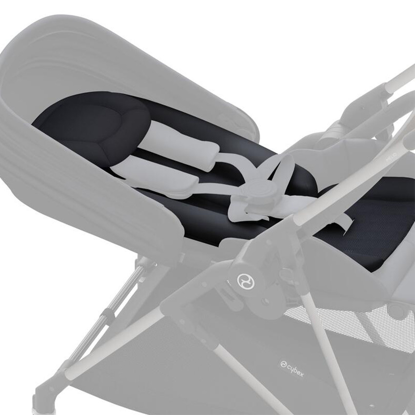 Poussette compacte légère Melio 4 taupe/dark blue-navy 