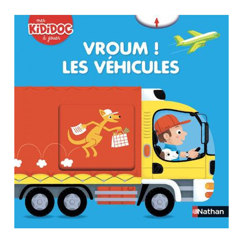 Livre Vroum les véhicules Main Livre Vroum les véhicules