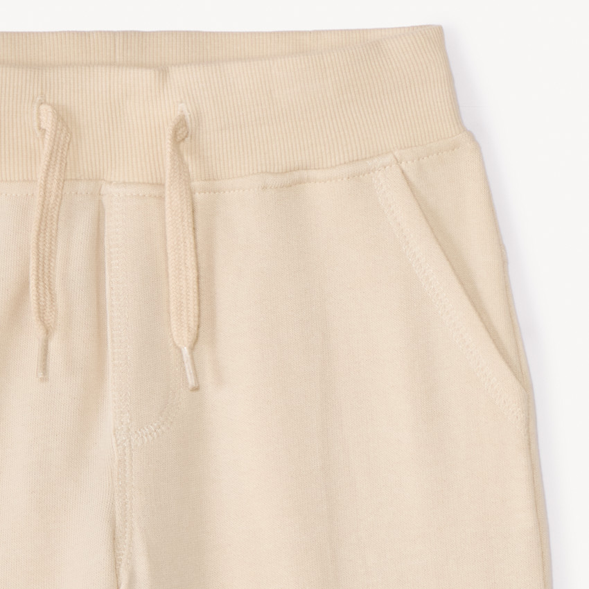 Bermuda en molleton uni pour garçon 