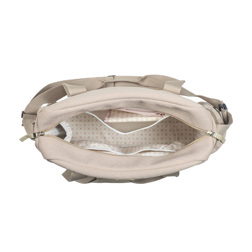 Sac à langer Eco Mum + tapis apricot 