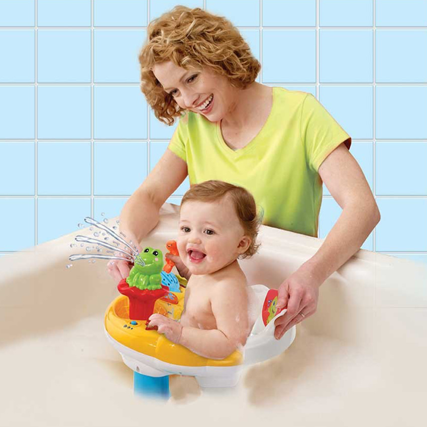 Siège de bain interactif 2-en-1 - Multicolore (VTech) - Image 1
