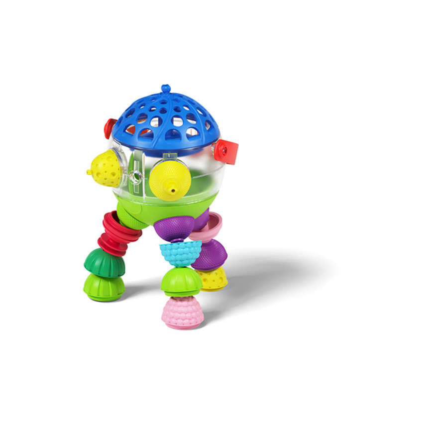Panier de bain et perles éducatives - 12 pièces  