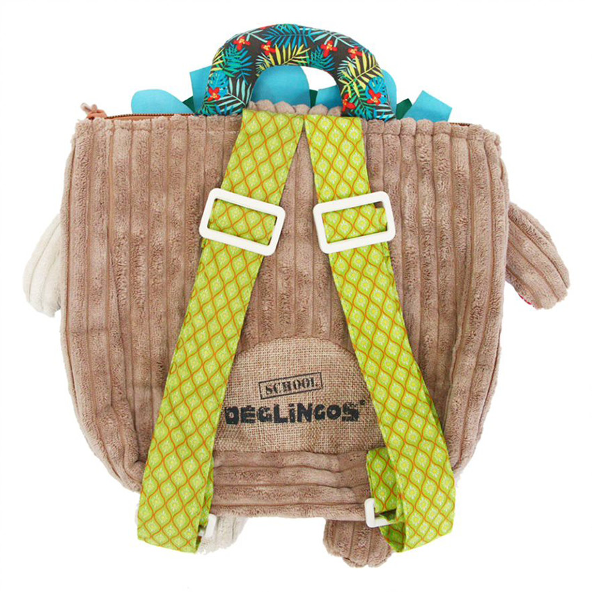 Sac dos J l kros le Lion en velours