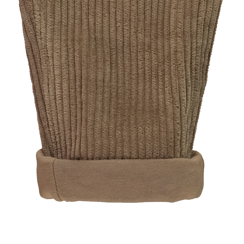 Pantalon uni en velours côtelé pour bébé garçon  