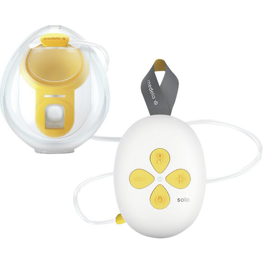 Medela - Tira lait électrique simple Solo™ Mains Libres - Jaune