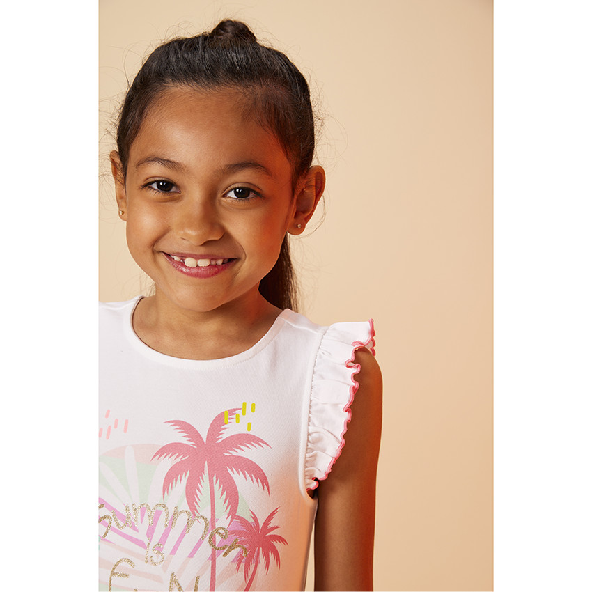 Robe 2 en 1 en jersey pour fille 