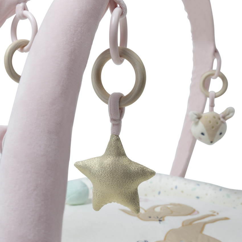 Tapis d'éveil en velours Little Deer 