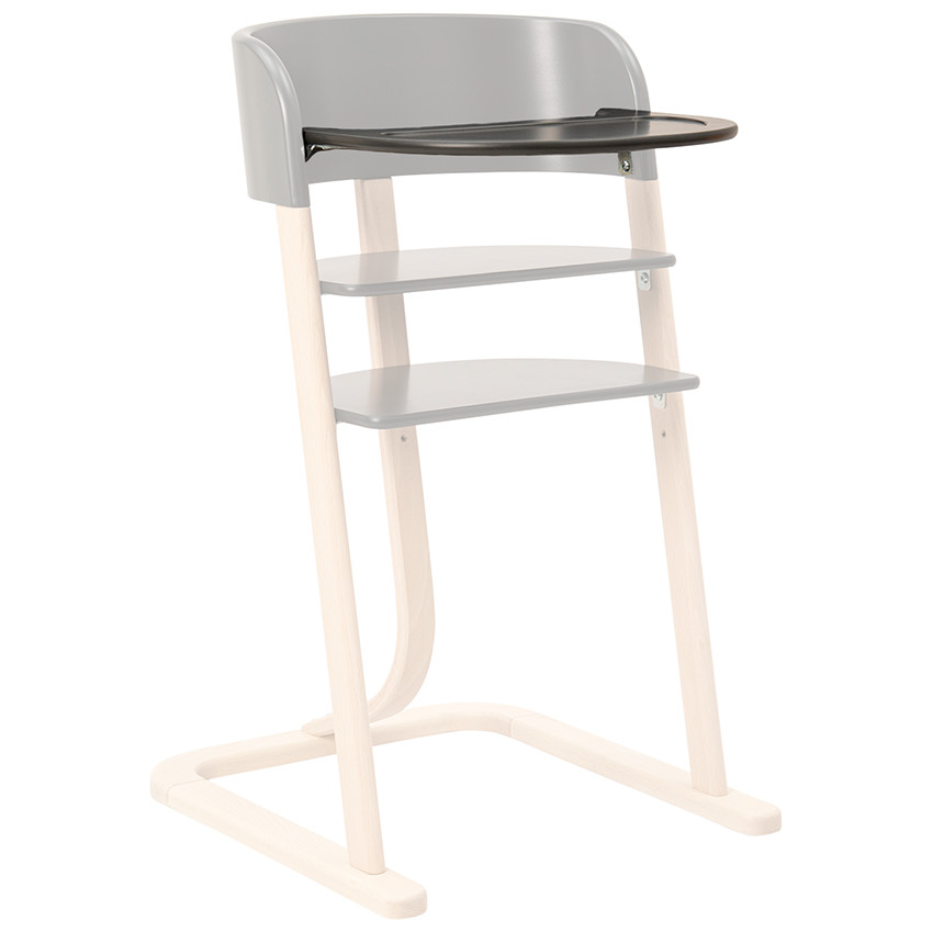 Arceau et plateau pour chaise haute en bois Curve - Anthracite 