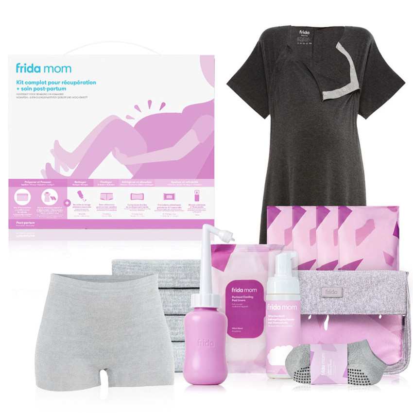 Kit complet pour récupération et soin Post-Partum - Rose