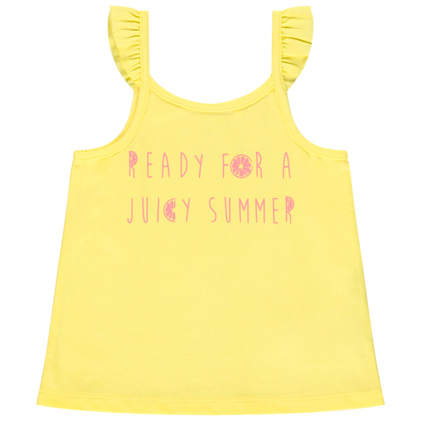 Débardeur à bretelles pour bébé fille 