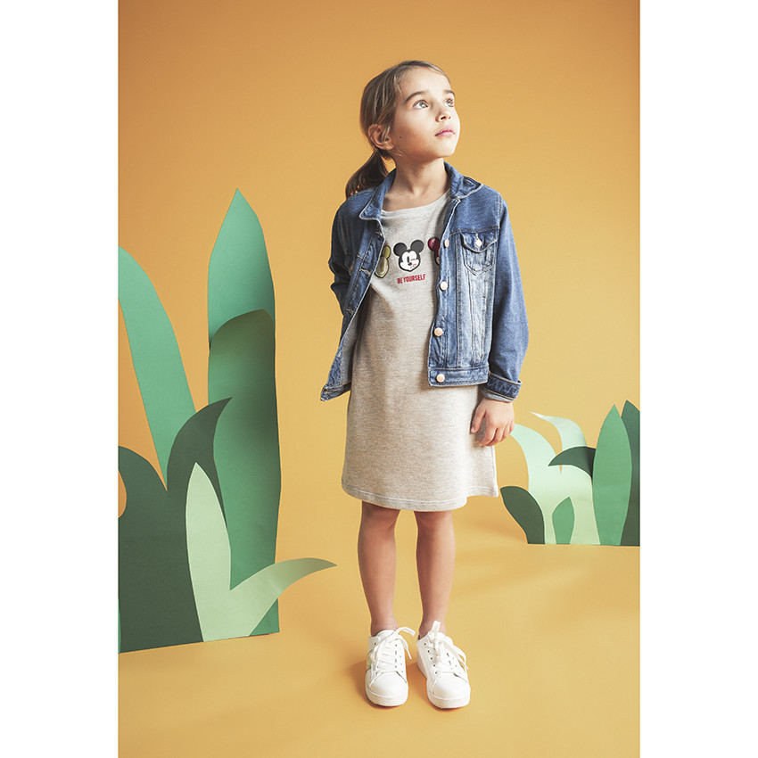 Veste en molleton effet jeans 