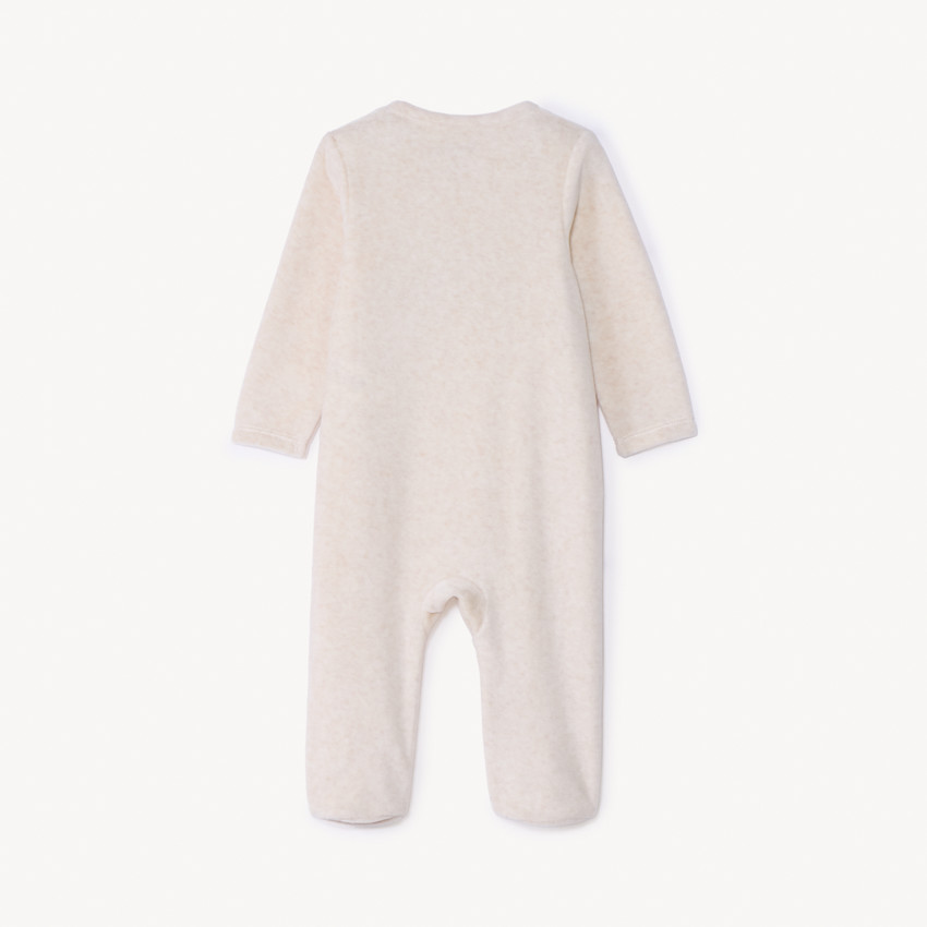 Dors-bien en velours patch auto pour bébé garçon 